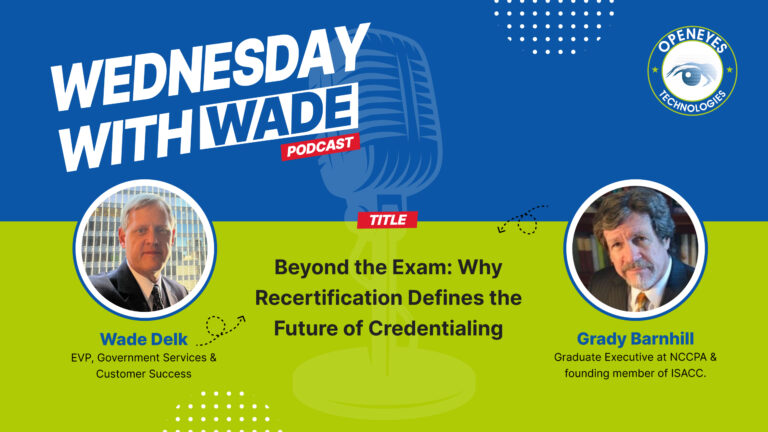 Beyond the Exam: Why Recertification Defines the Future of Credentialing